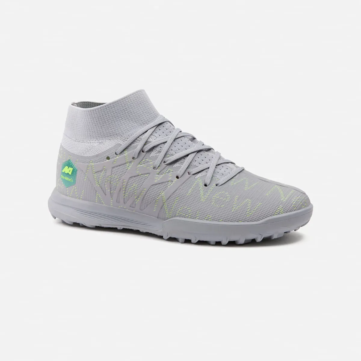 NEW ATHLETIC - Zapatillas New Athletic Football Chuggu107 Gris Con Verde Juvenil