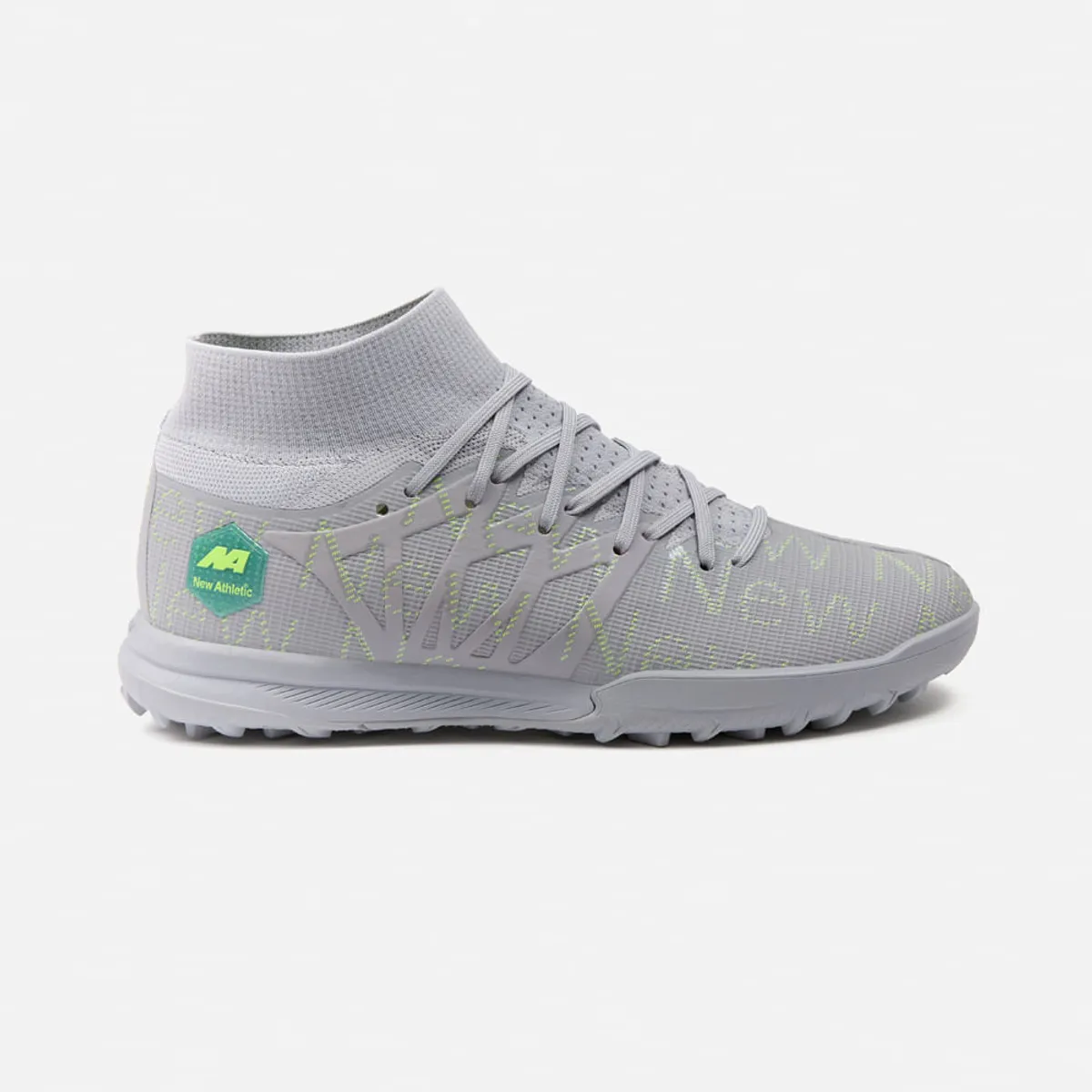 NEW ATHLETIC - Zapatillas New Athletic Football Chuggu107 Gris Con Verde Juvenil