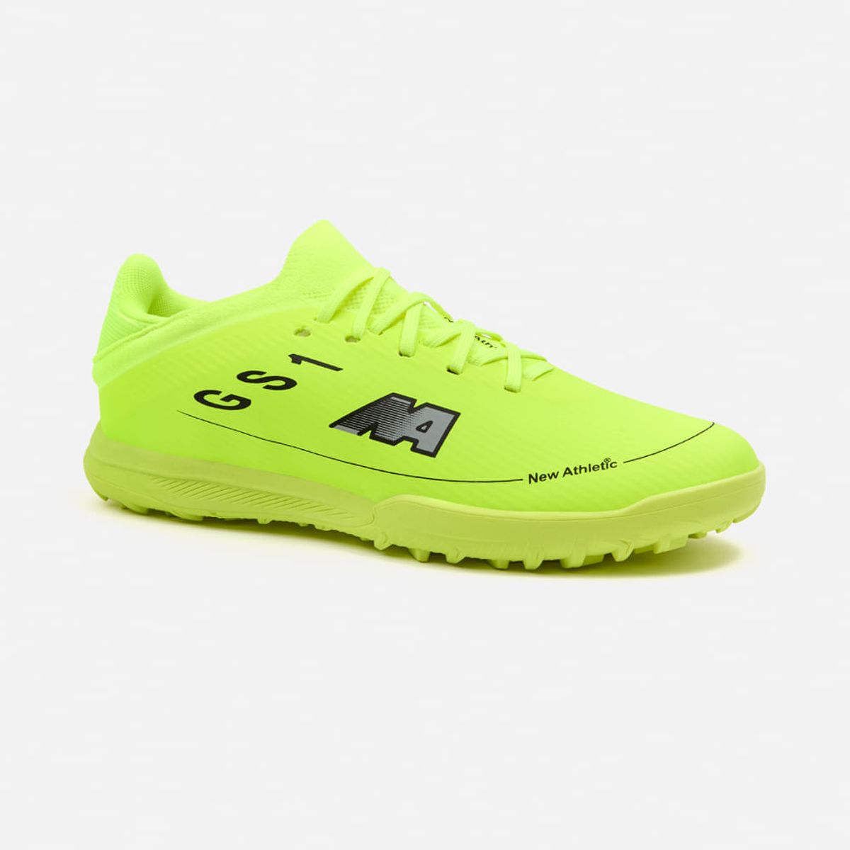 NEW ATHLETIC - Zapatillas New Athletic Football Guets108 Verde Neón Con Negro Hombre