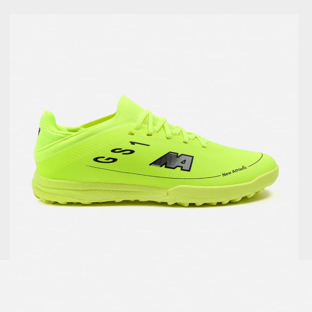 NEW ATHLETIC - Zapatillas New Athletic Football Guets108 Verde Neón Con Negro Juvenil