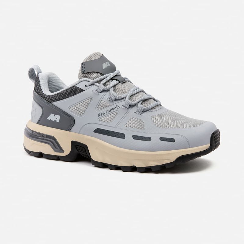 NEW ATHLETIC - Zapatillas New Athletic Outdoor Trocerr63 Gris Con Beige Hombre