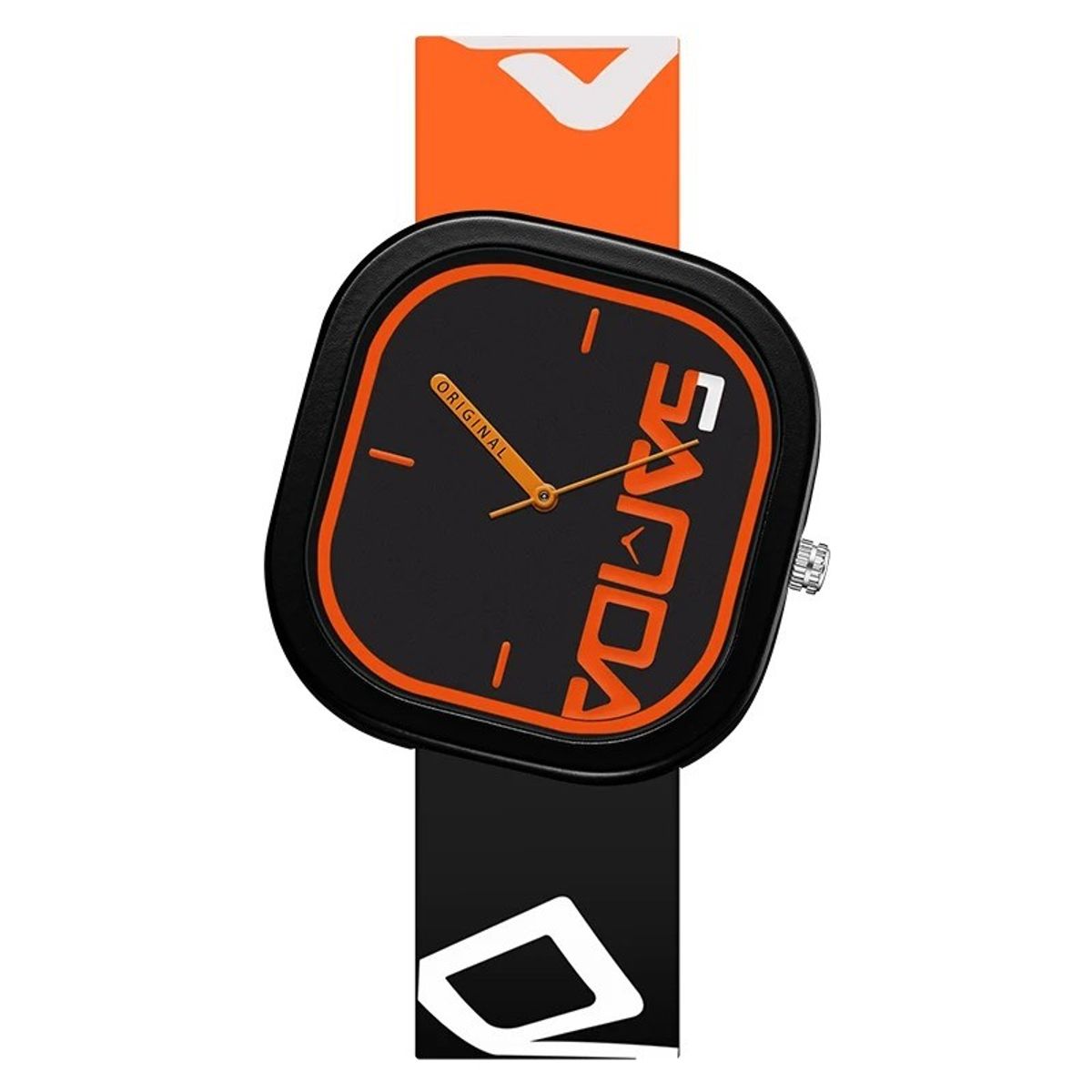 SANDA - Reloj Hombre Deportivo SANDA 3203 Análogo Negro