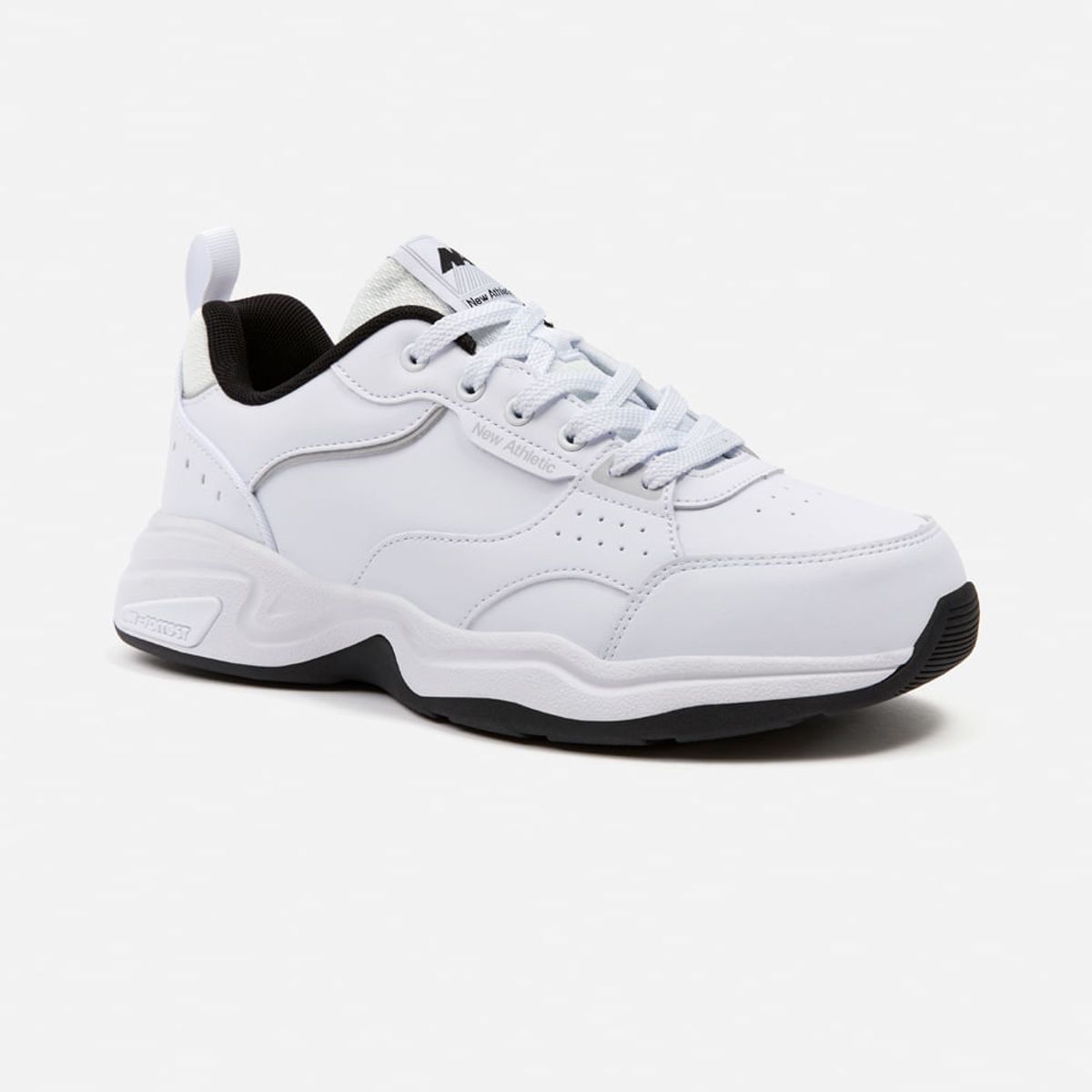 NEW ATHLETIC - Zapatillas New Athletic Tennis Forrest29 Blanco Con Negro Hombre