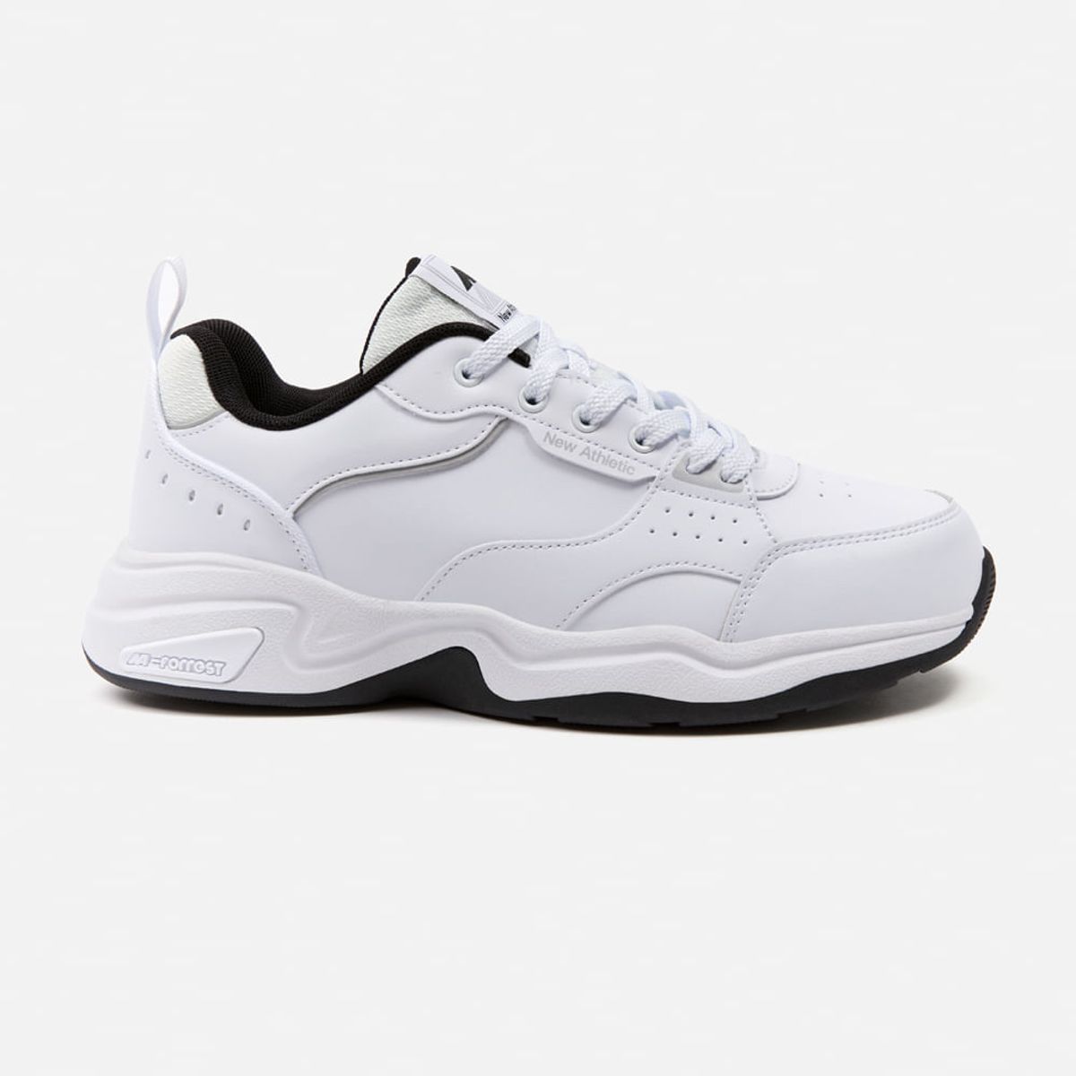 NEW ATHLETIC - Zapatillas New Athletic Tennis Forrest29 Blanco Con Negro Hombre
