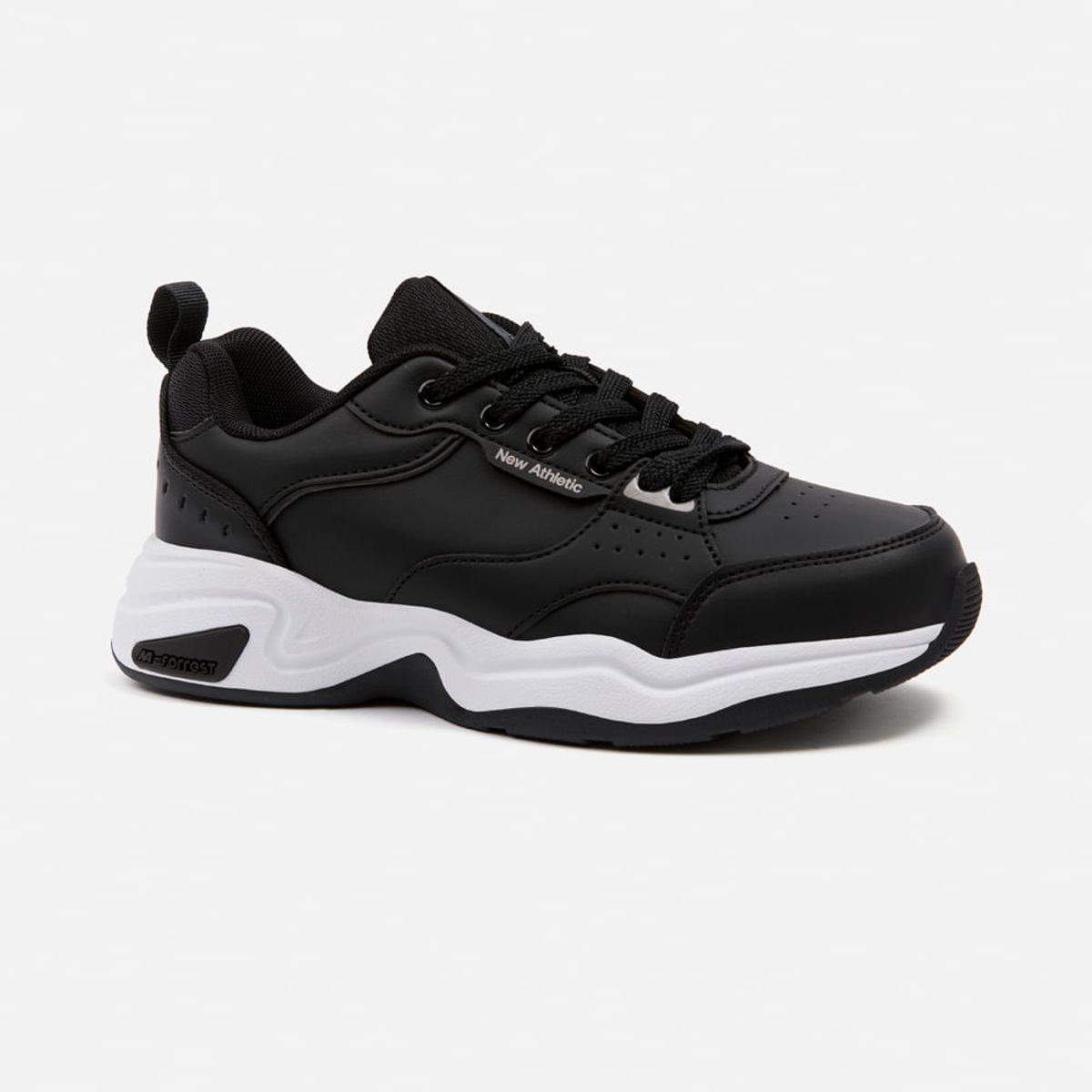 NEW ATHLETIC - Zapatillas New Athletic Tennis Forrest29 Negro Con Blanco Hombre