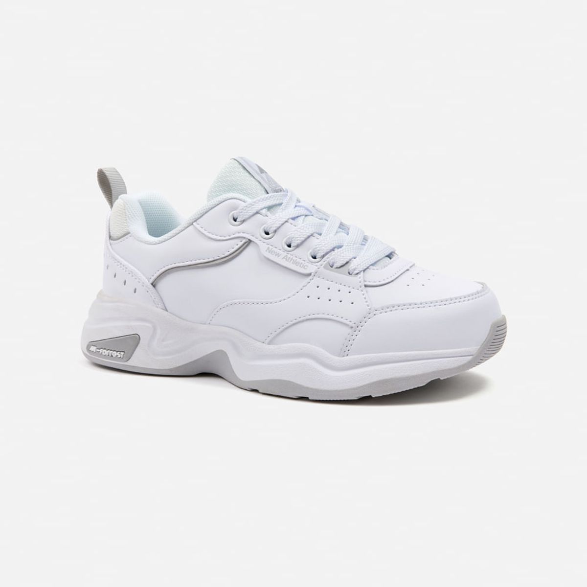 NEW ATHLETIC - Zapatillas New Athletic Tennis Forrest29 Blanco Con Gris Mujer