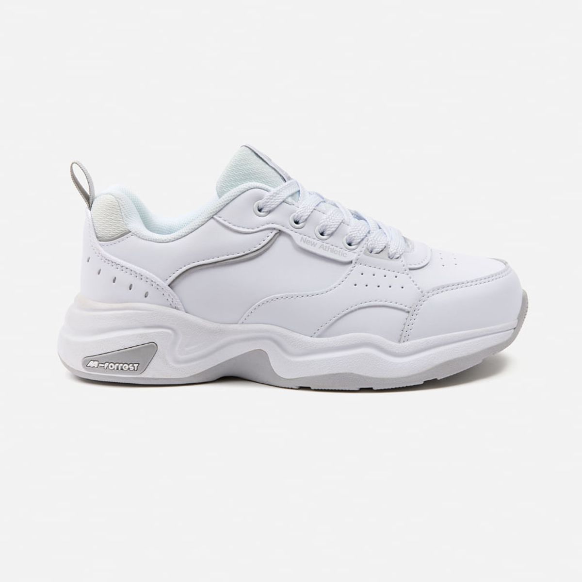NEW ATHLETIC - Zapatillas New Athletic Tennis Forrest29 Blanco Con Gris Mujer