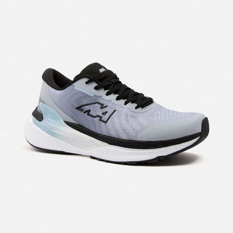 NEW ATHLETIC - Zapatillas New Athletic Running Foam114 Gris Con Negro Hombre