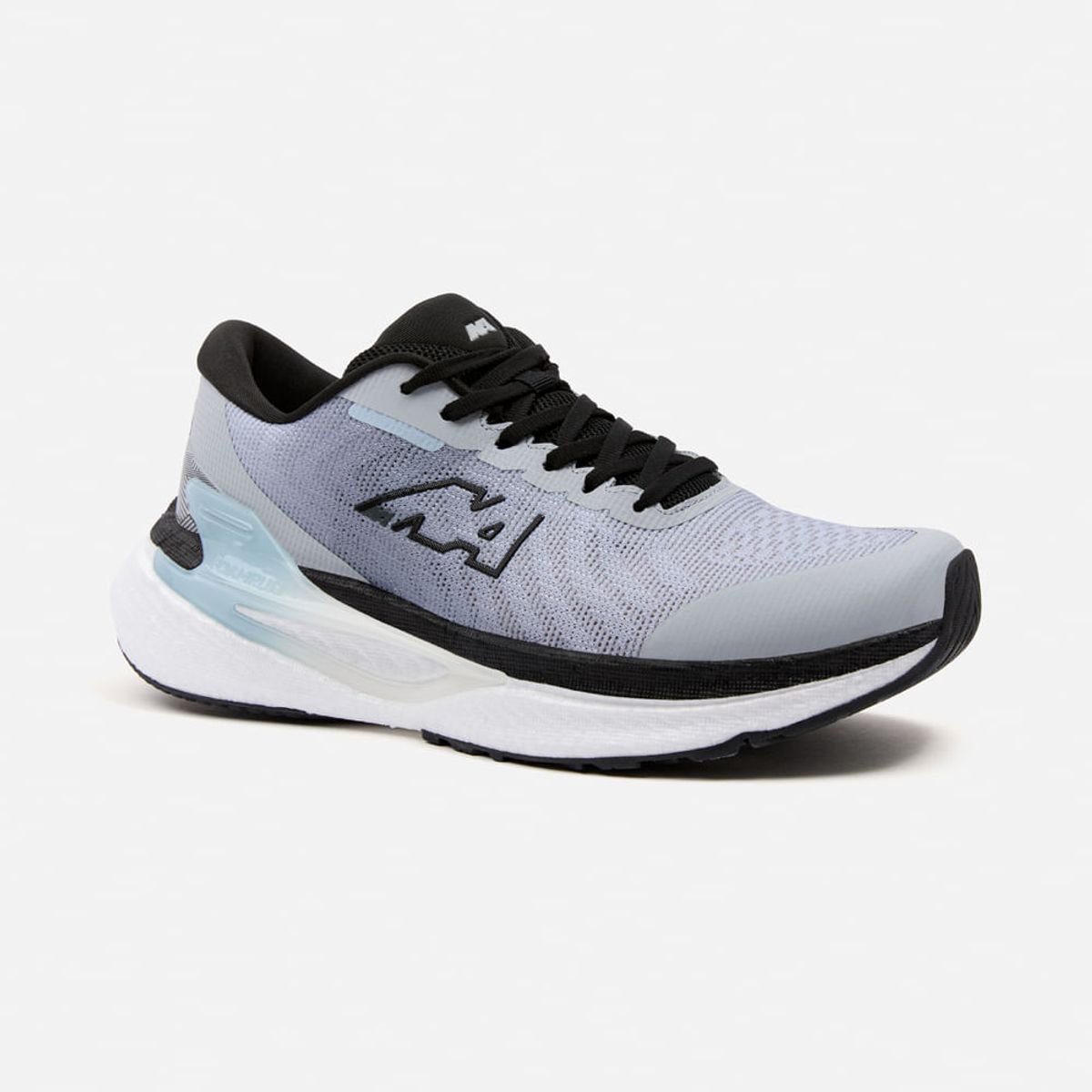 NEW ATHLETIC - Zapatillas New Athletic Running Foam114 Gris Con Negro Hombre
