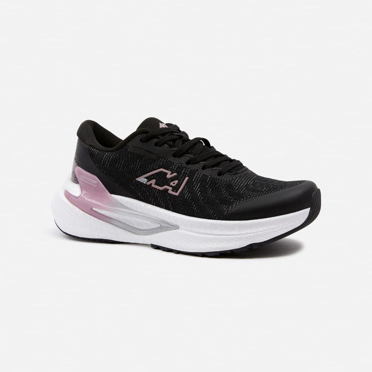 NEW ATHLETIC - Zapatillas New Athletic Running Foam114 Negro Con Lila Mujer