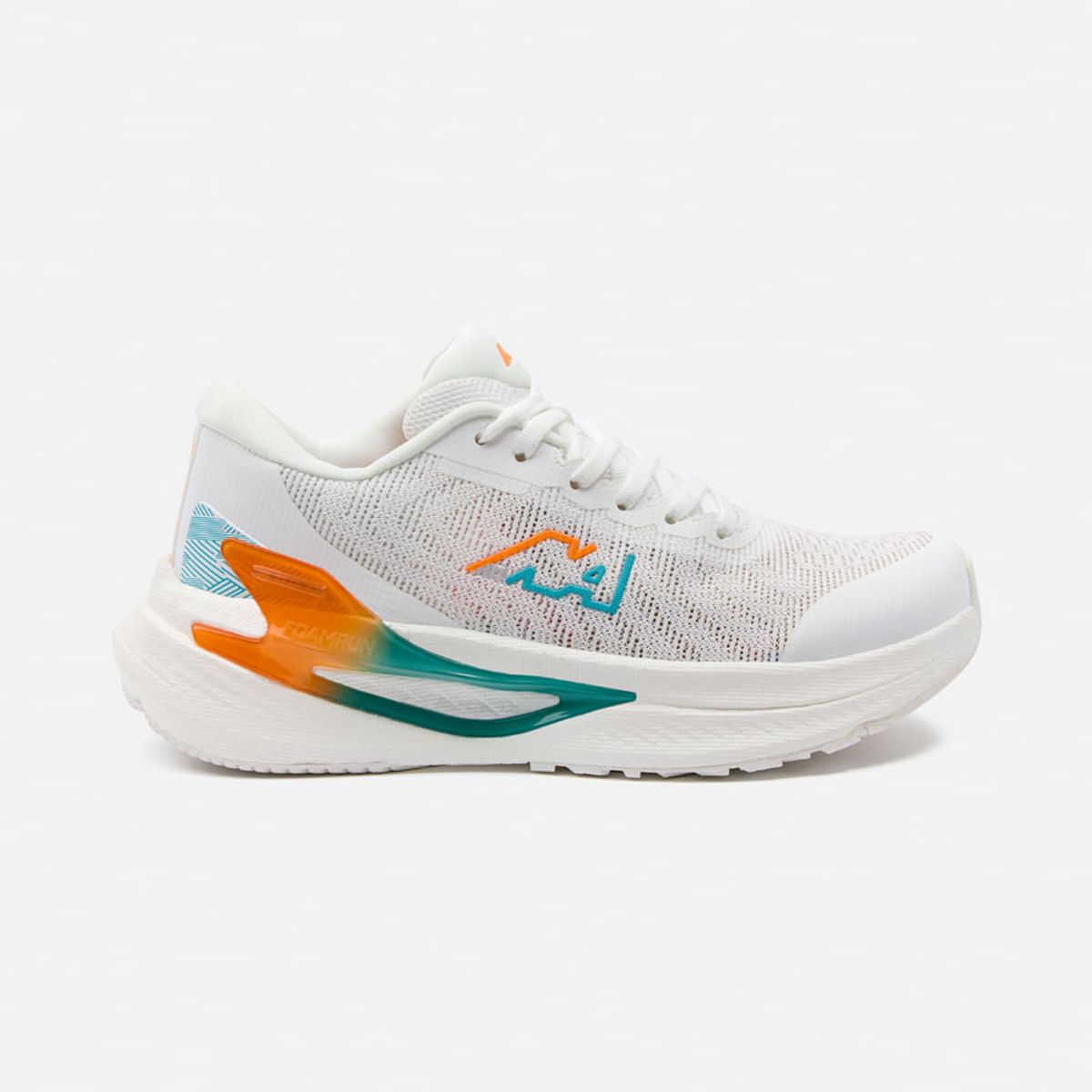 NEW ATHLETIC - Zapatillas New Athletic Running Foam114 Crema Con Naranja Mujer