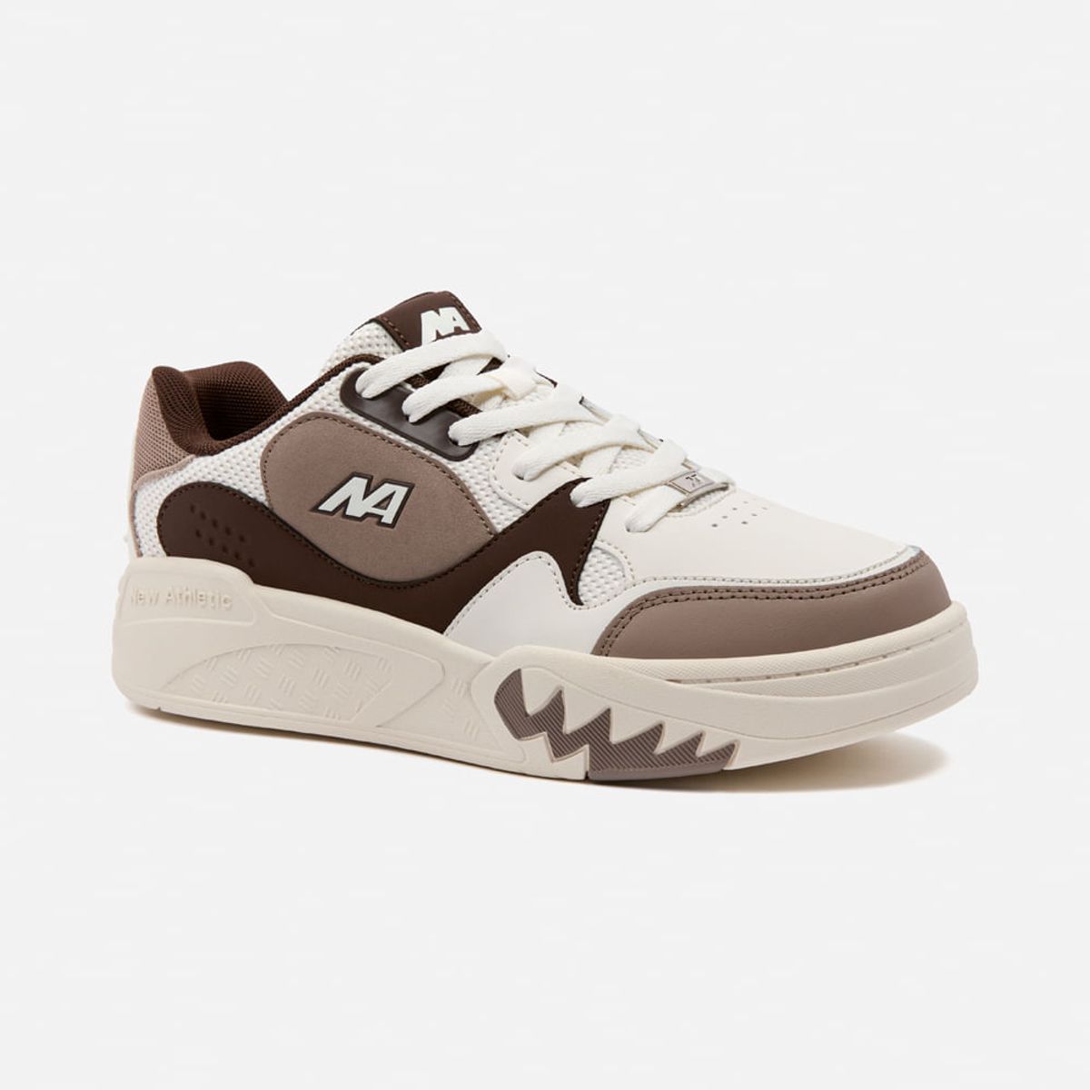 NEW ATHLETIC - Zapatillas New Athletic Skateboarding Kuel103 Beige Con Marrón Hombre