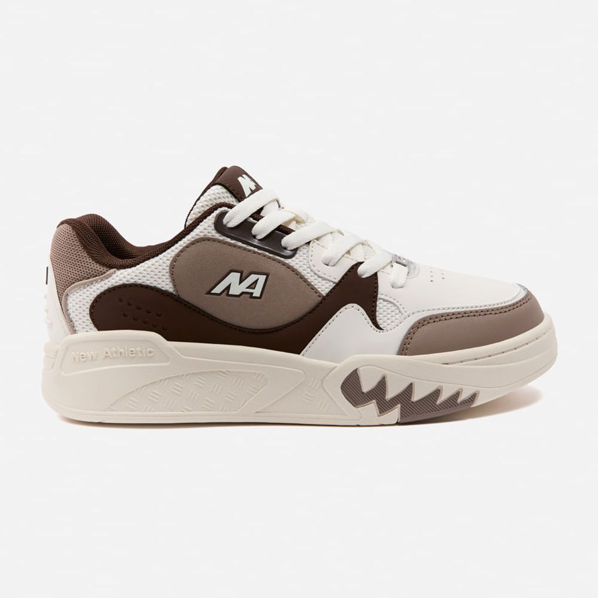 NEW ATHLETIC - Zapatillas New Athletic Skateboarding Kuel103 Beige Con Marrón Hombre