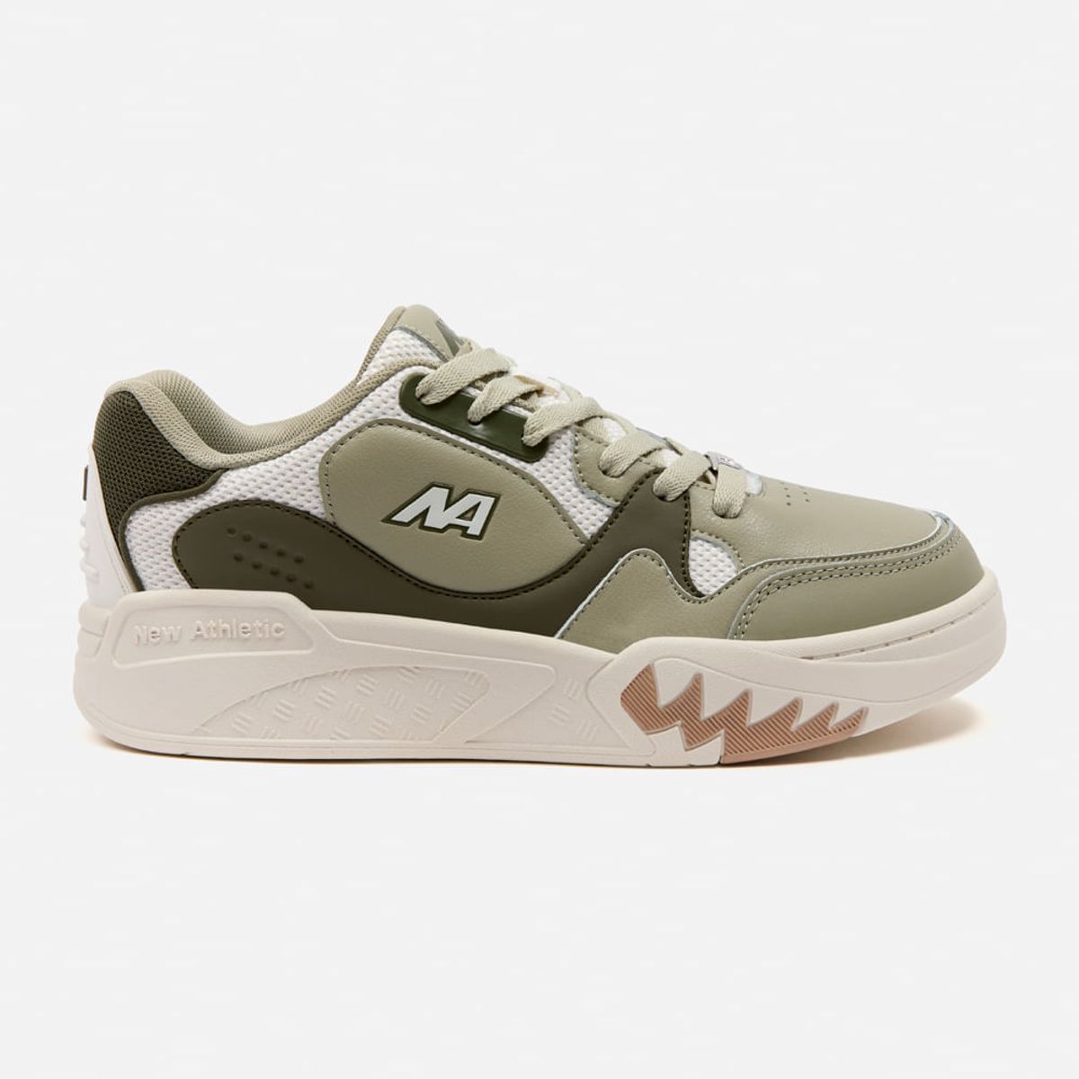 NEW ATHLETIC - Zapatillas New Athletic Skateboarding Kuel103 Beige Con Verde Hombre