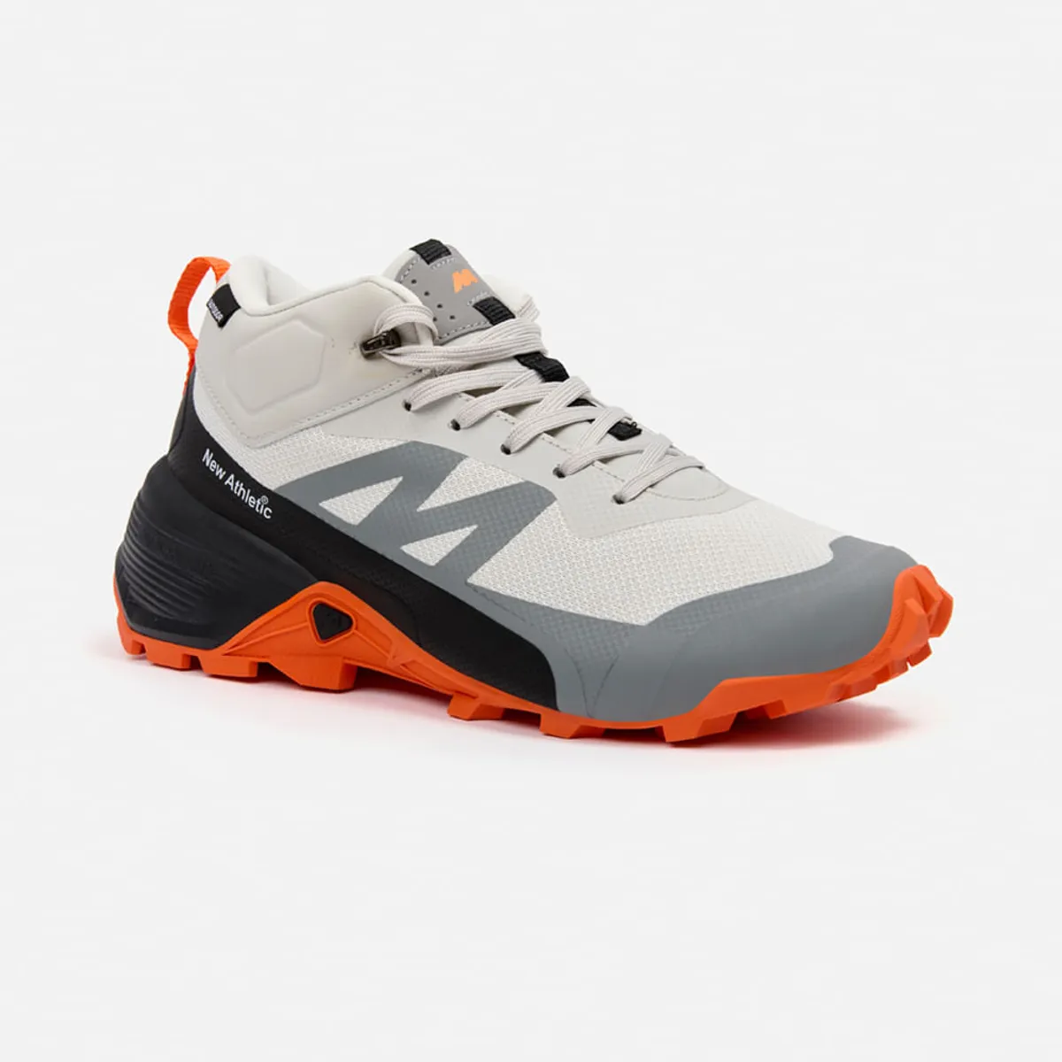 NEW ATHLETIC - Zapatillas New Athletic Outdoor Mountain64 Gris Con Naranja Hombre