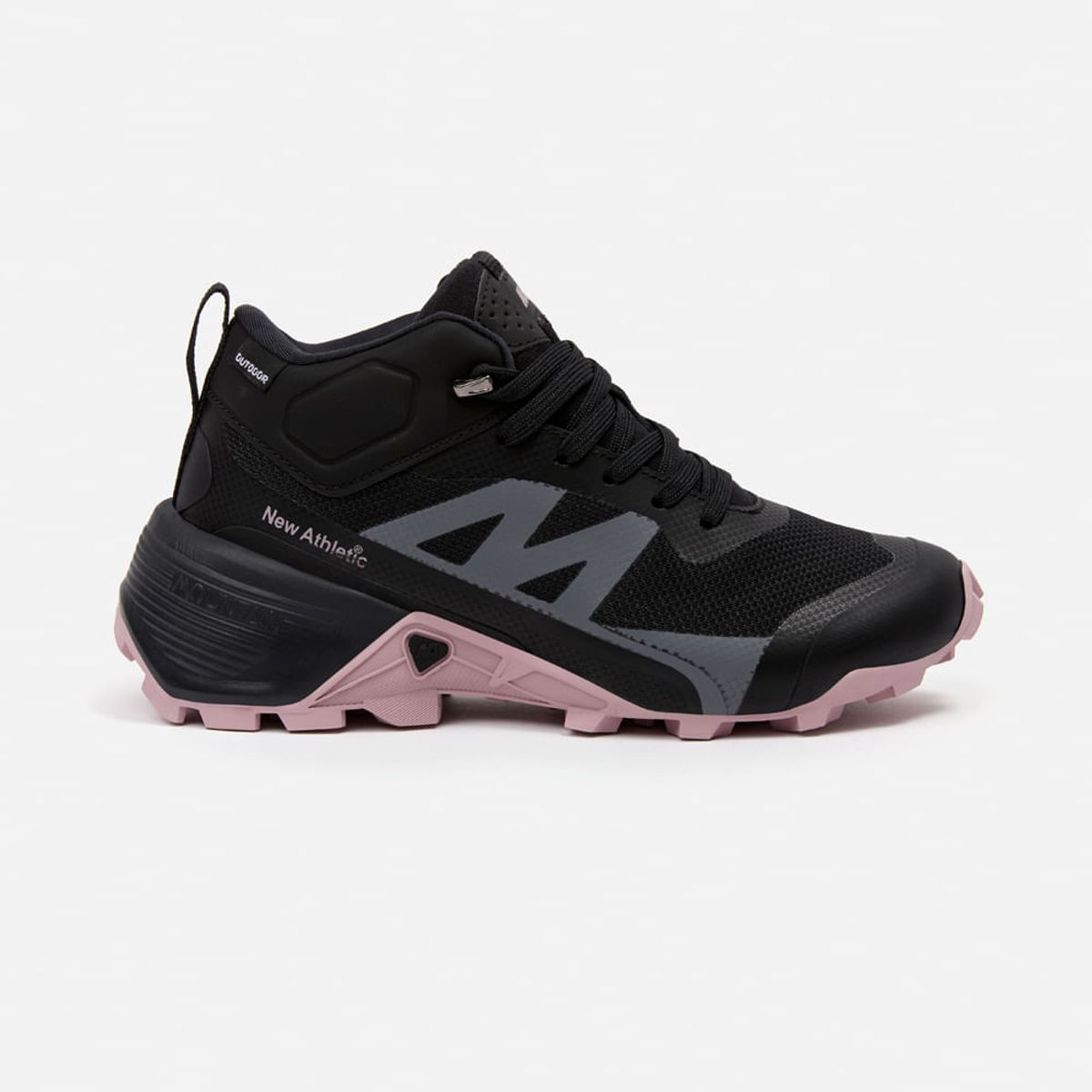 NEW ATHLETIC - Zapatillas New Athletic Outdoor Mountain64 Negro Con Uva Mujer