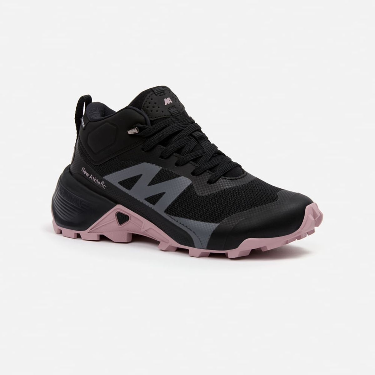 NEW ATHLETIC - Zapatillas New Athletic Outdoor Mountain64 Negro Con Uva Mujer