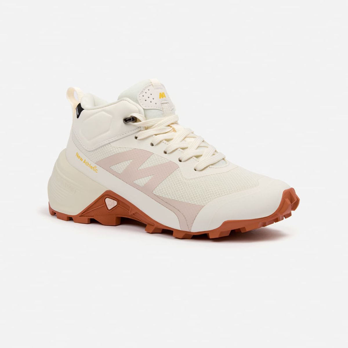 NEW ATHLETIC - Zapatillas New Athletic Outdoor Mountain64 Crema Con Lacre Mujer