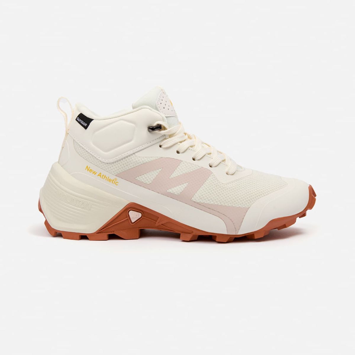 NEW ATHLETIC - Zapatillas New Athletic Outdoor Mountain64 Crema Con Lacre Mujer