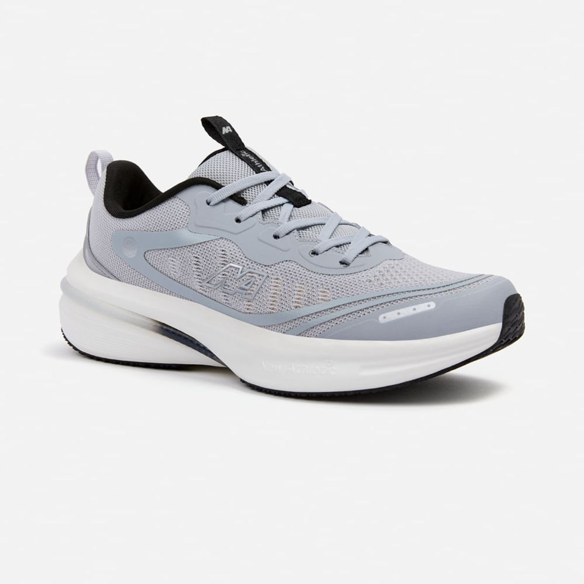 NEW ATHLETIC - Zapatillas New Athletic Running Spoom131 Gris Con Negro Hombre