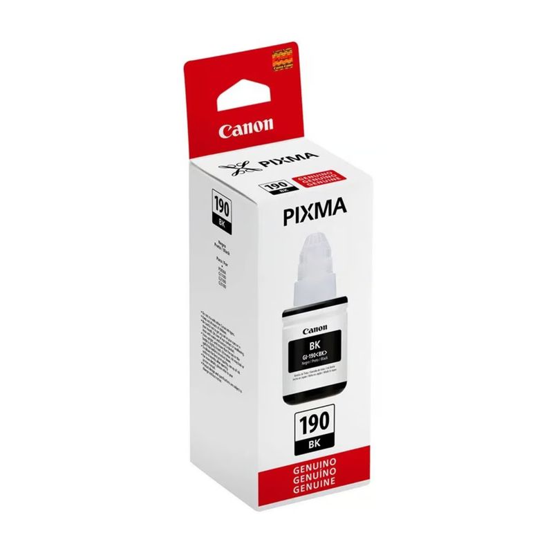 CANON - Tinta Canon GI-190BK Negro Para G3110 G4110 G2110