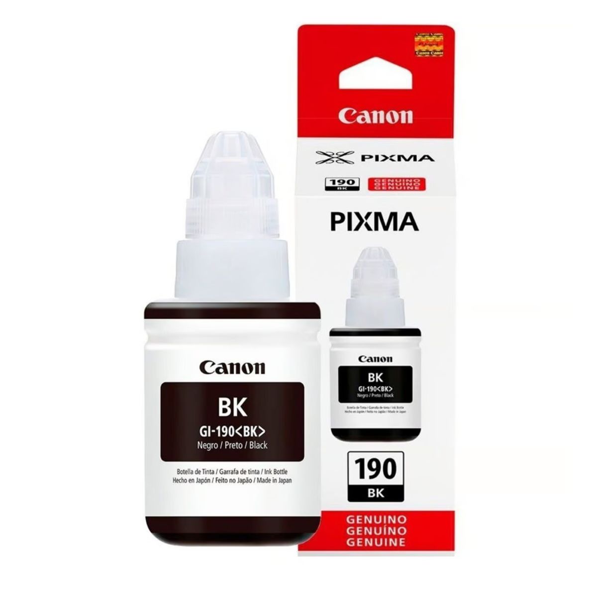 CANON - Tinta Canon GI-190BK Negro Para G3110 G4110 G2110