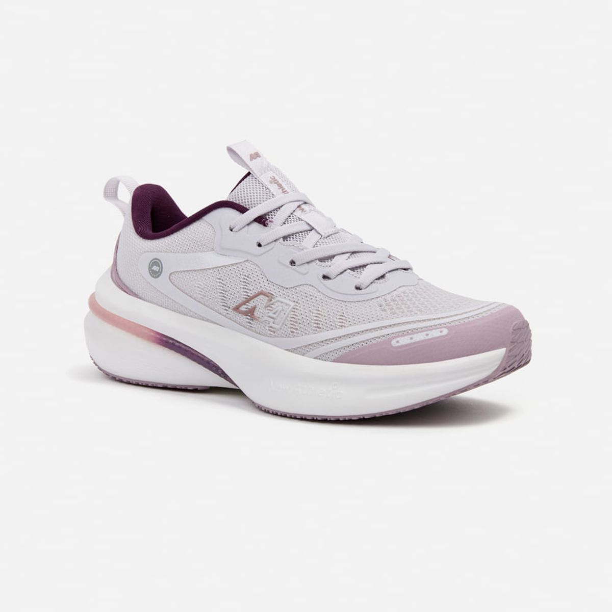 NEW ATHLETIC - Zapatillas New Athletic Running Spoom131 Gris Con Lila Mujer