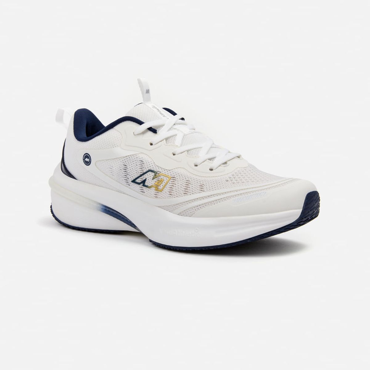 NEW ATHLETIC - Zapatillas New Athletic Running Spoom131 Crema Con Azul Oscuro Mujer