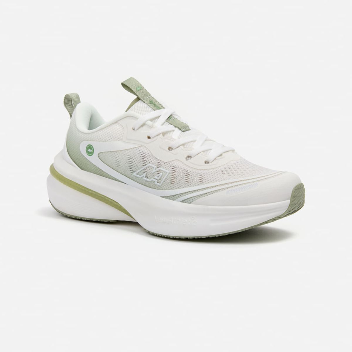 NEW ATHLETIC - Zapatillas New Athletic Running Spoom131 Crema Con Verde Claro Mujer