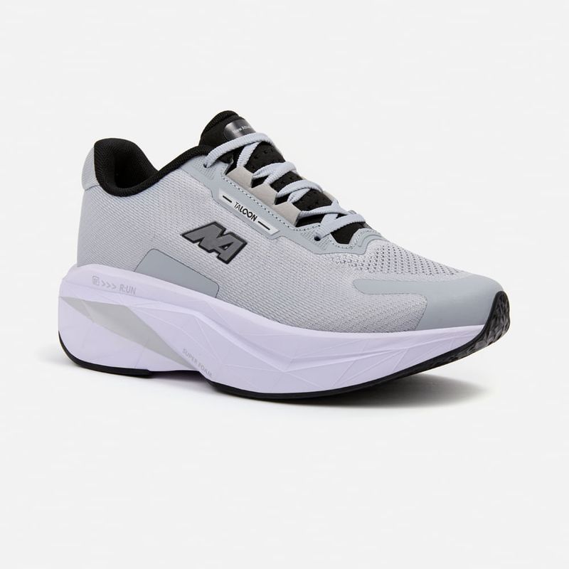 NEW ATHLETIC - Zapatillas New Athletic Running Foam150 Gris Con Negro Hombre