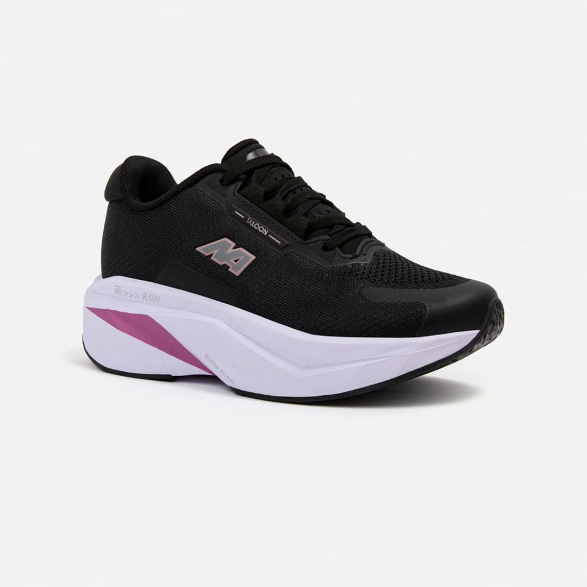 NEW ATHLETIC - Zapatillas New Athletic Running Foam150 Negro Con Morado Mujer