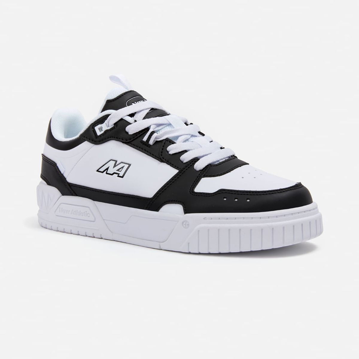 NEW ATHLETIC - Zapatillas New Athletic Skateboarding Square98 Blanco Con Negro Hombre