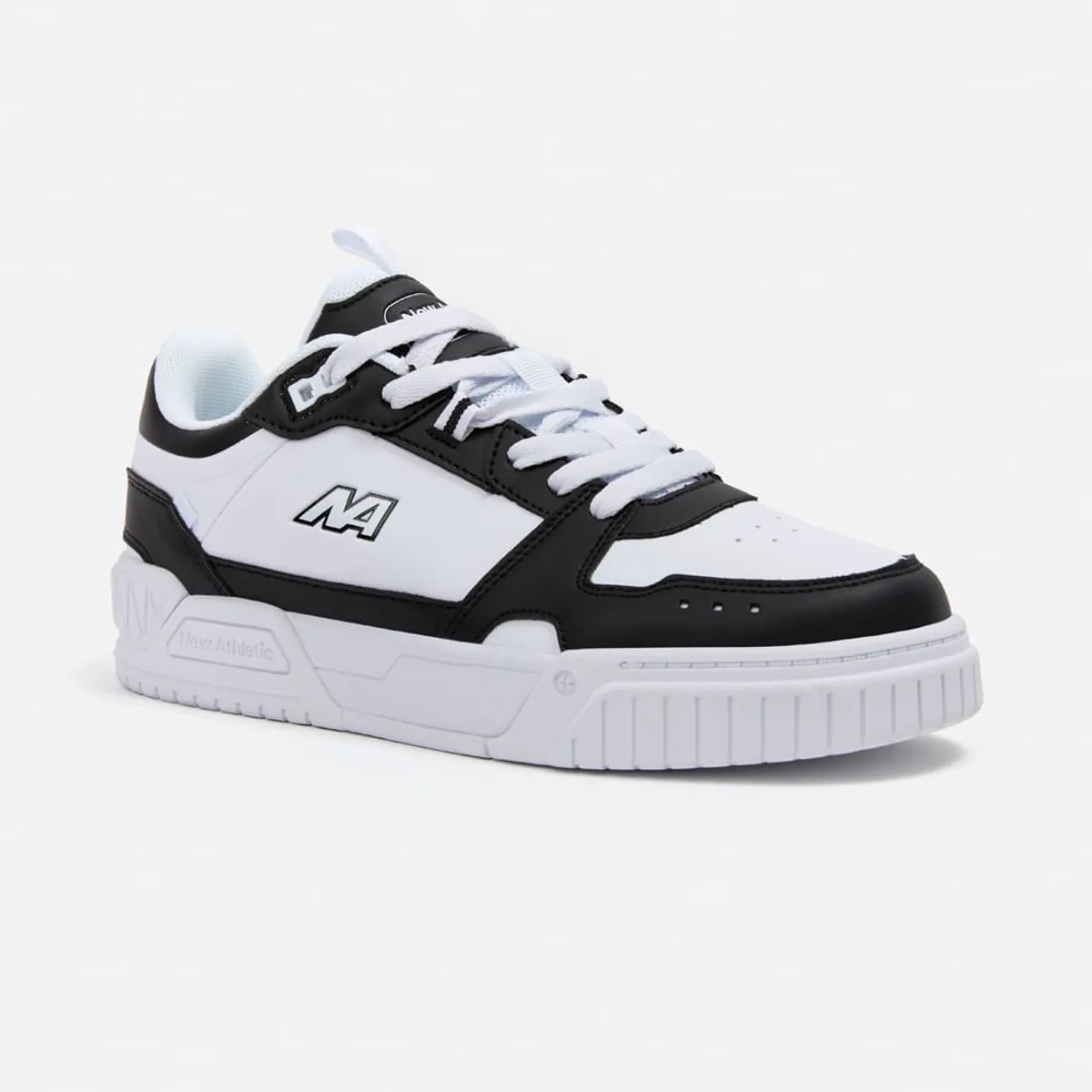 NEW ATHLETIC - Zapatillas New Athletic Skateboarding Square98 Blanco Con Negro Hombre