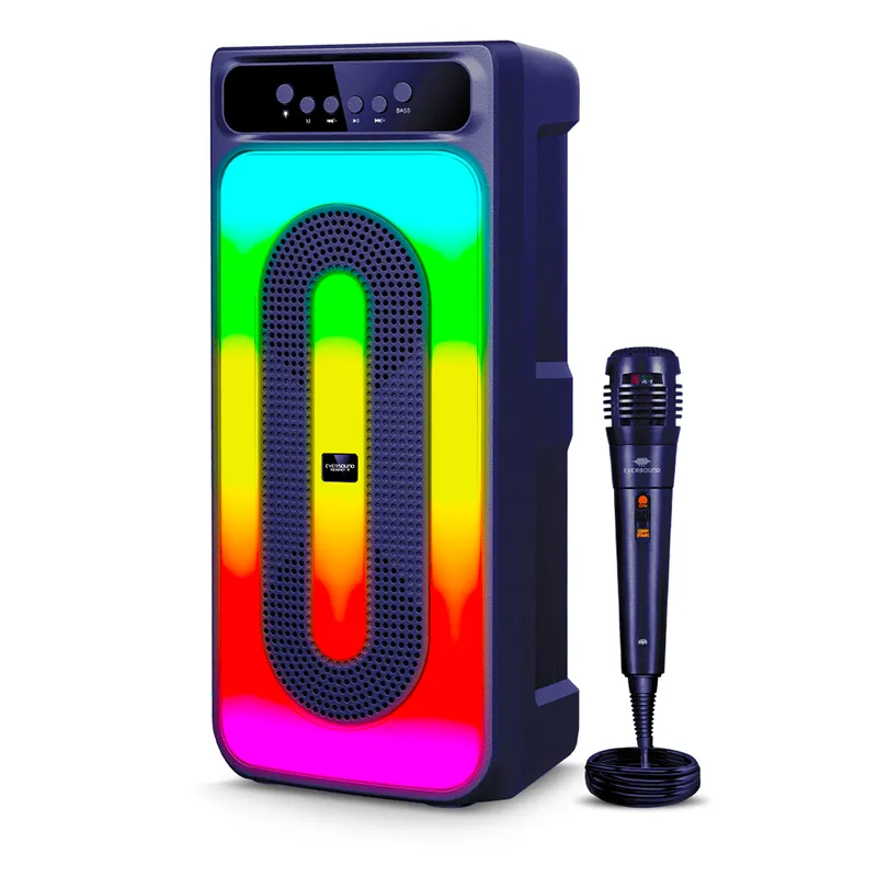 EVERSOUND - Parlante Eversound Regency 4 Ev5005 Torre Porta Rgb Flaming