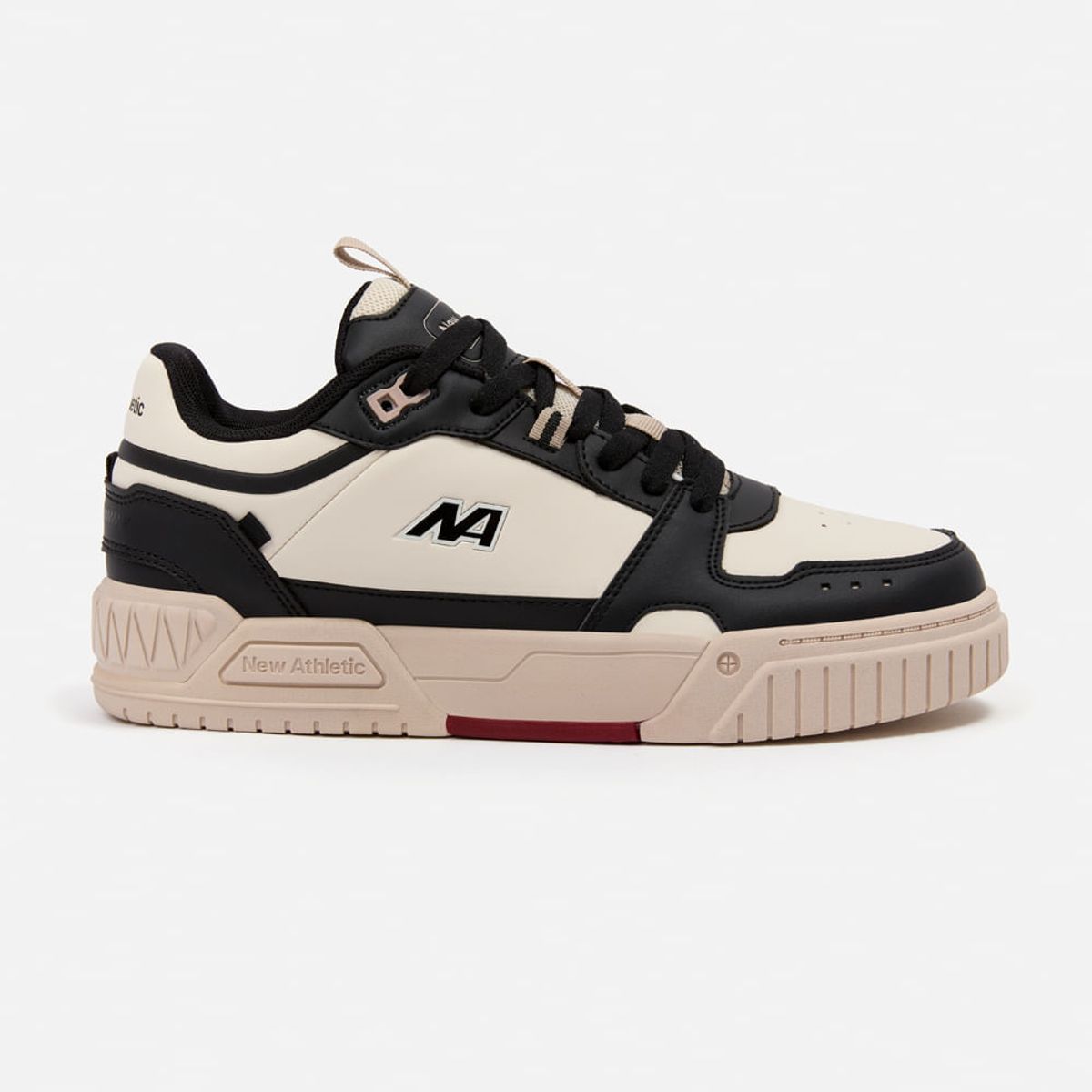 NEW ATHLETIC - Zapatillas New Athletic Skateboarding Square98 Beige Con Negro Hombre
