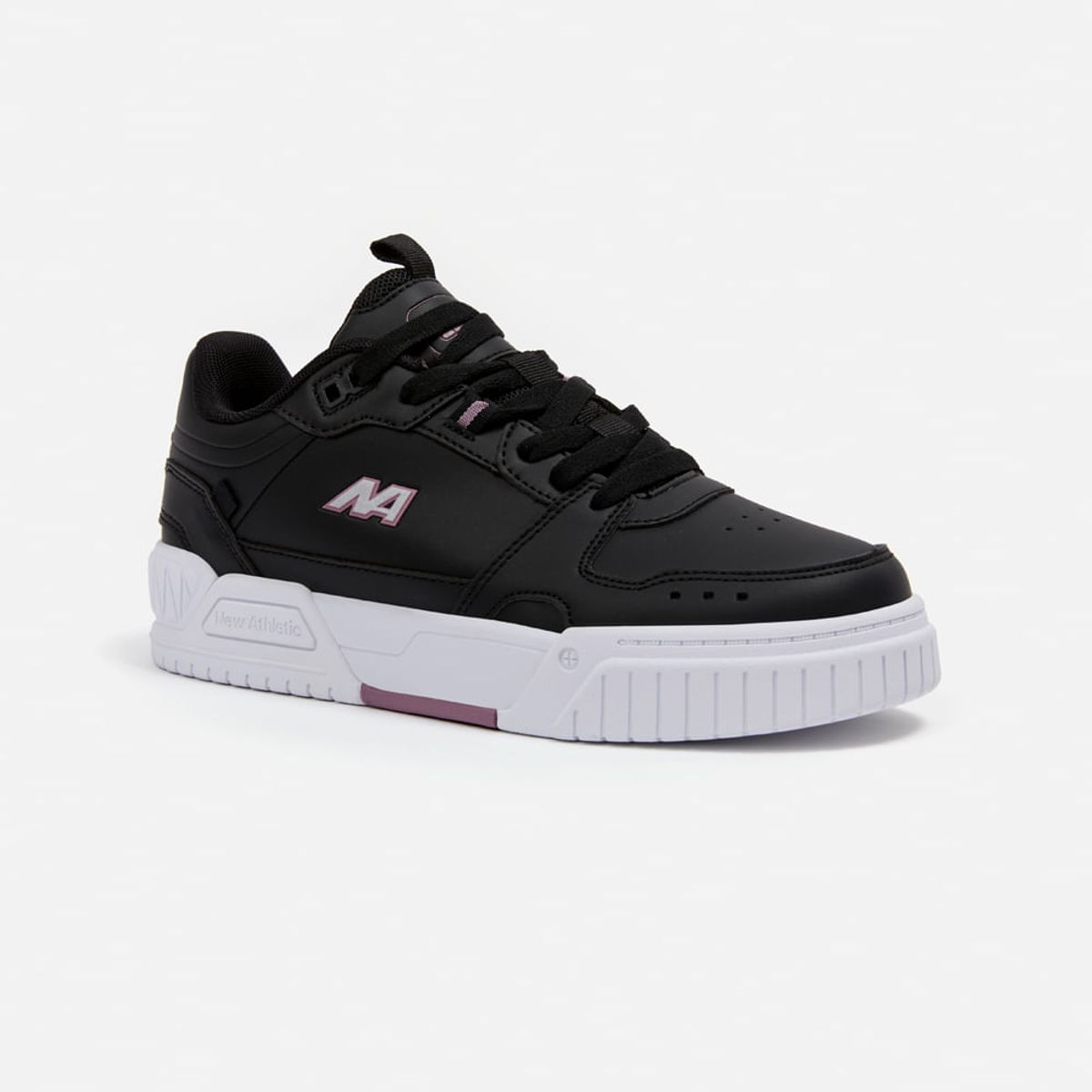 NEW ATHLETIC - Zapatillas New Athletic Skateboarding Square98 Negro Con Uva Mujer