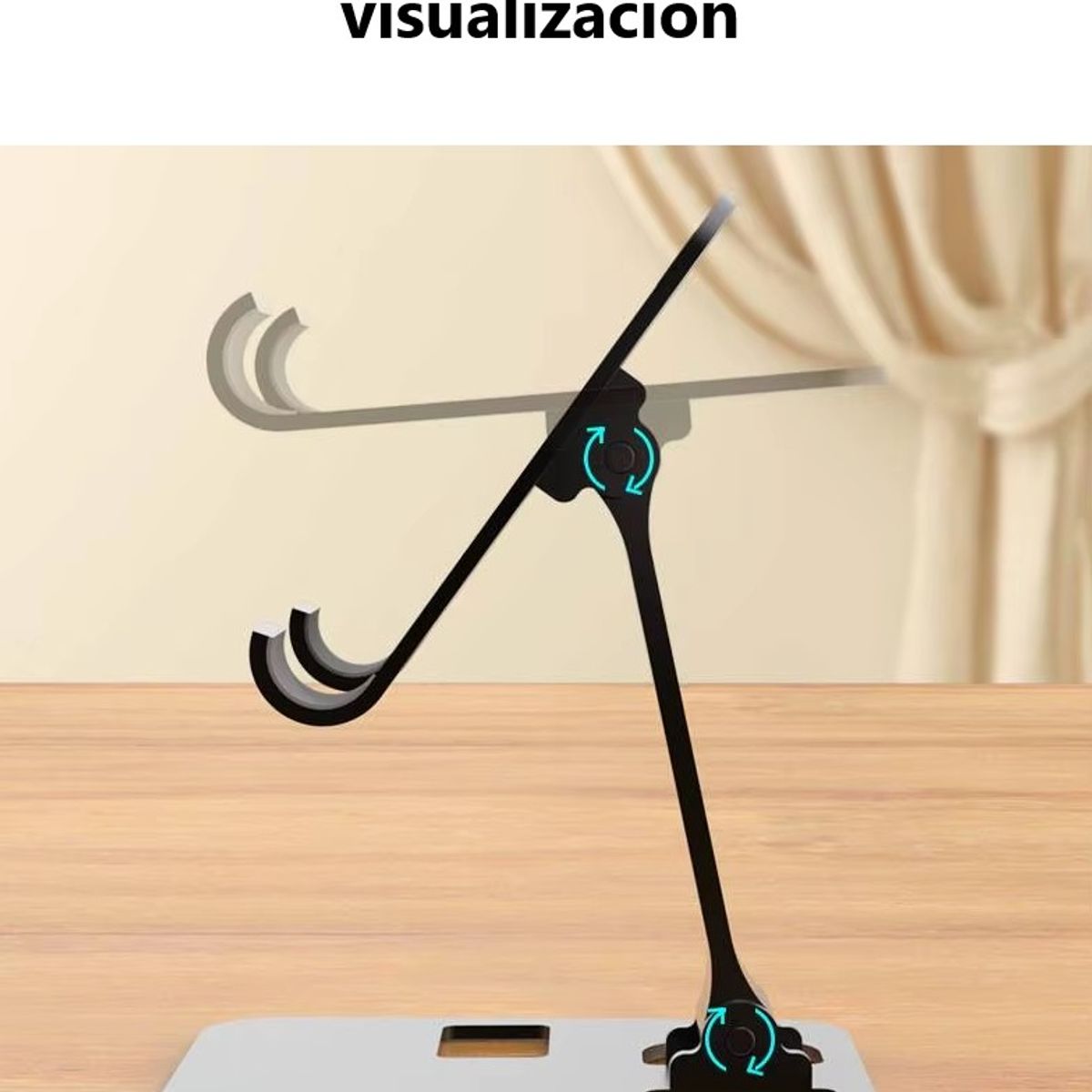 GENERICO - Soporte Holder Porta Celular Plegable para Escritorio