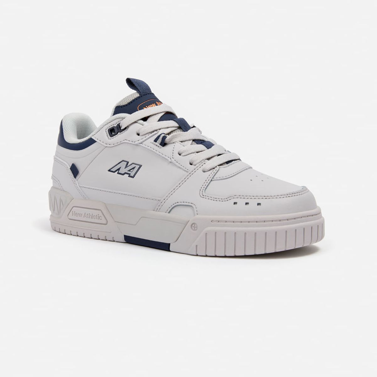 NEW ATHLETIC - Zapatillas New Athletic Skateboarding Square98 Gris Con Azul Oscuro Mujer