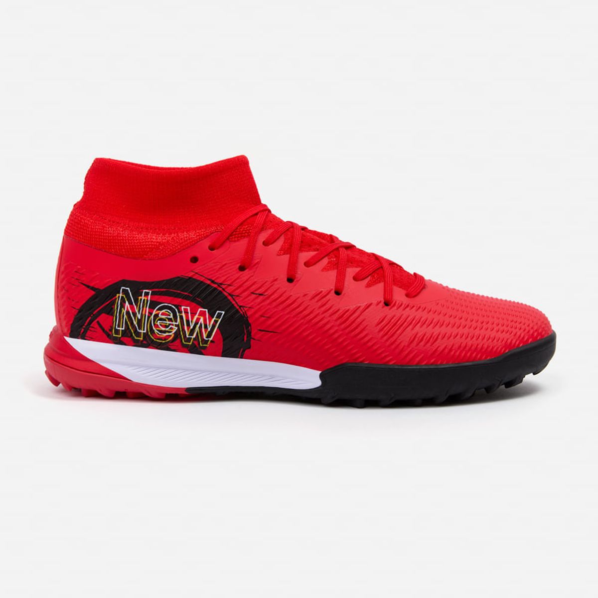 NEW ATHLETIC - Zapatillas New Athletic Football Vortex104 Rojo Con Negro Hombre