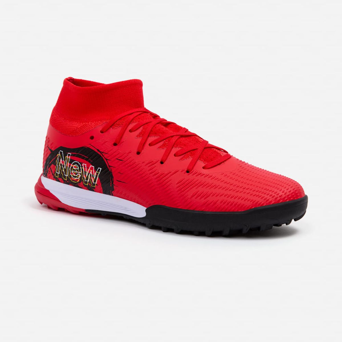NEW ATHLETIC - Zapatillas New Athletic Football Vortex104 Rojo Con Negro Hombre