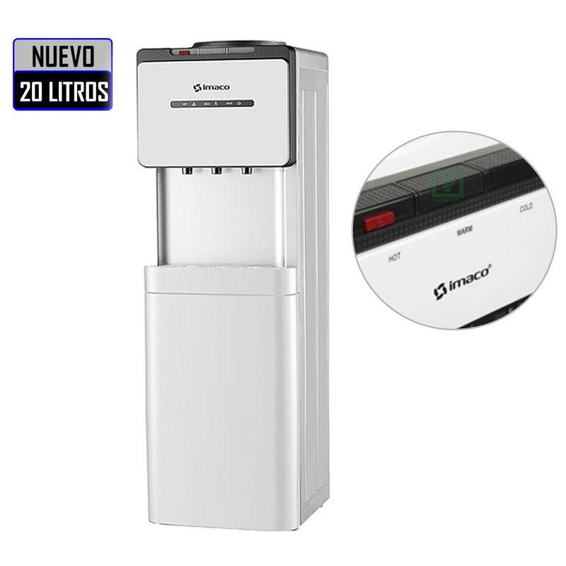 IMACO - Dispensador De Agua 3 Niveles De Temperatura WD5908