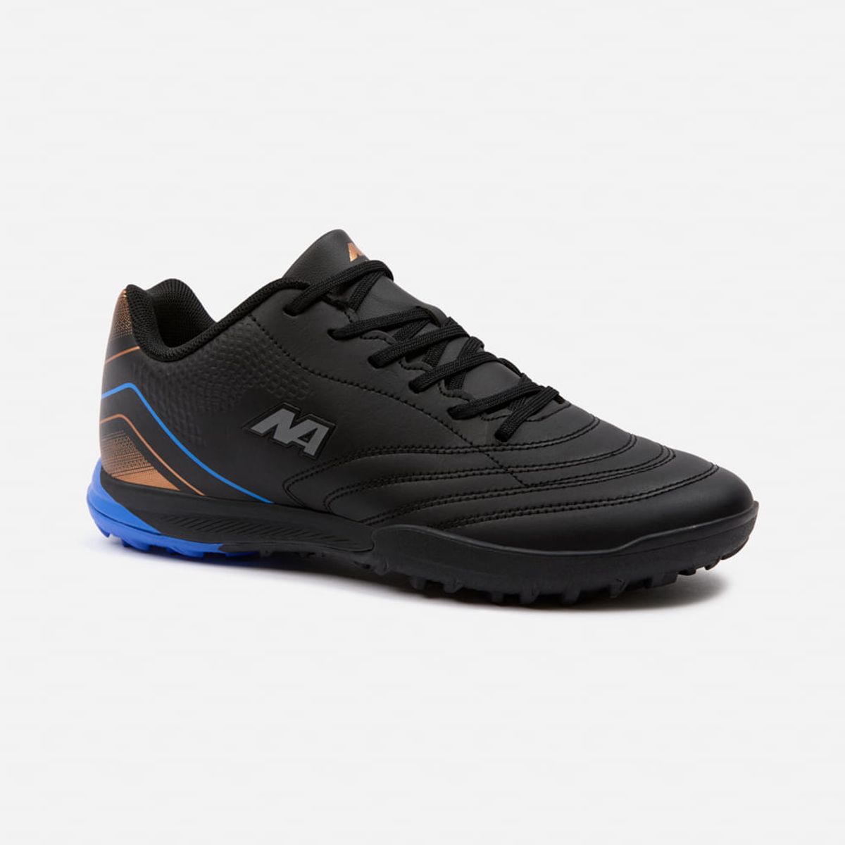 NEW ATHLETIC - Zapatillas New Athletic Football Urano117 Negro Con Azul Hombre