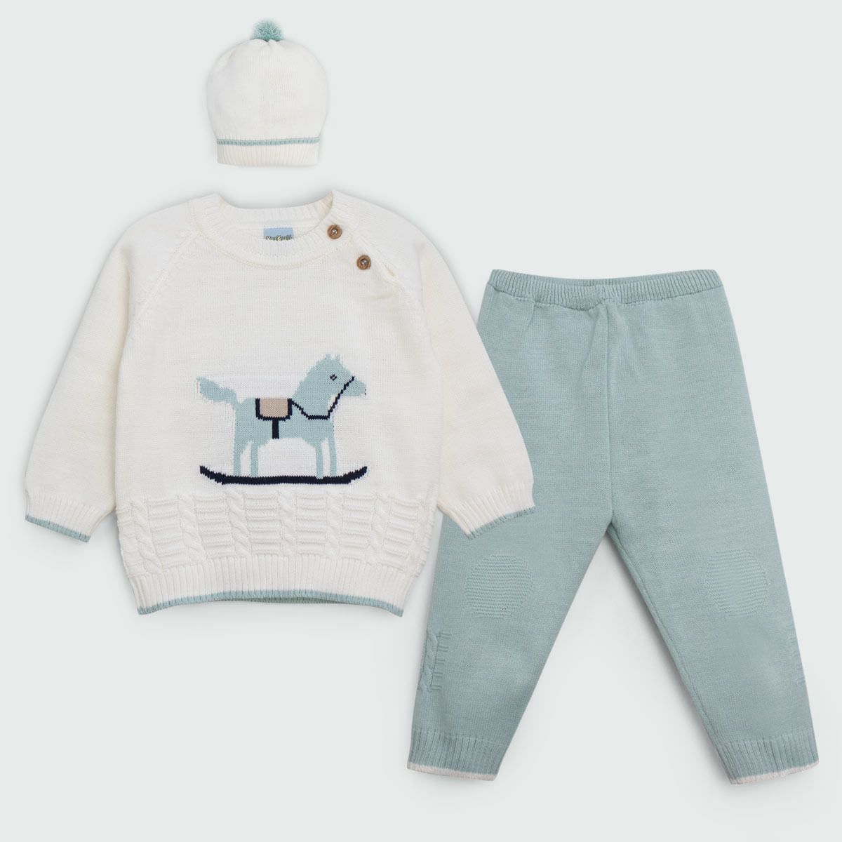 KUKULI - CONJUNTO CABALLITO BEBITO M1539