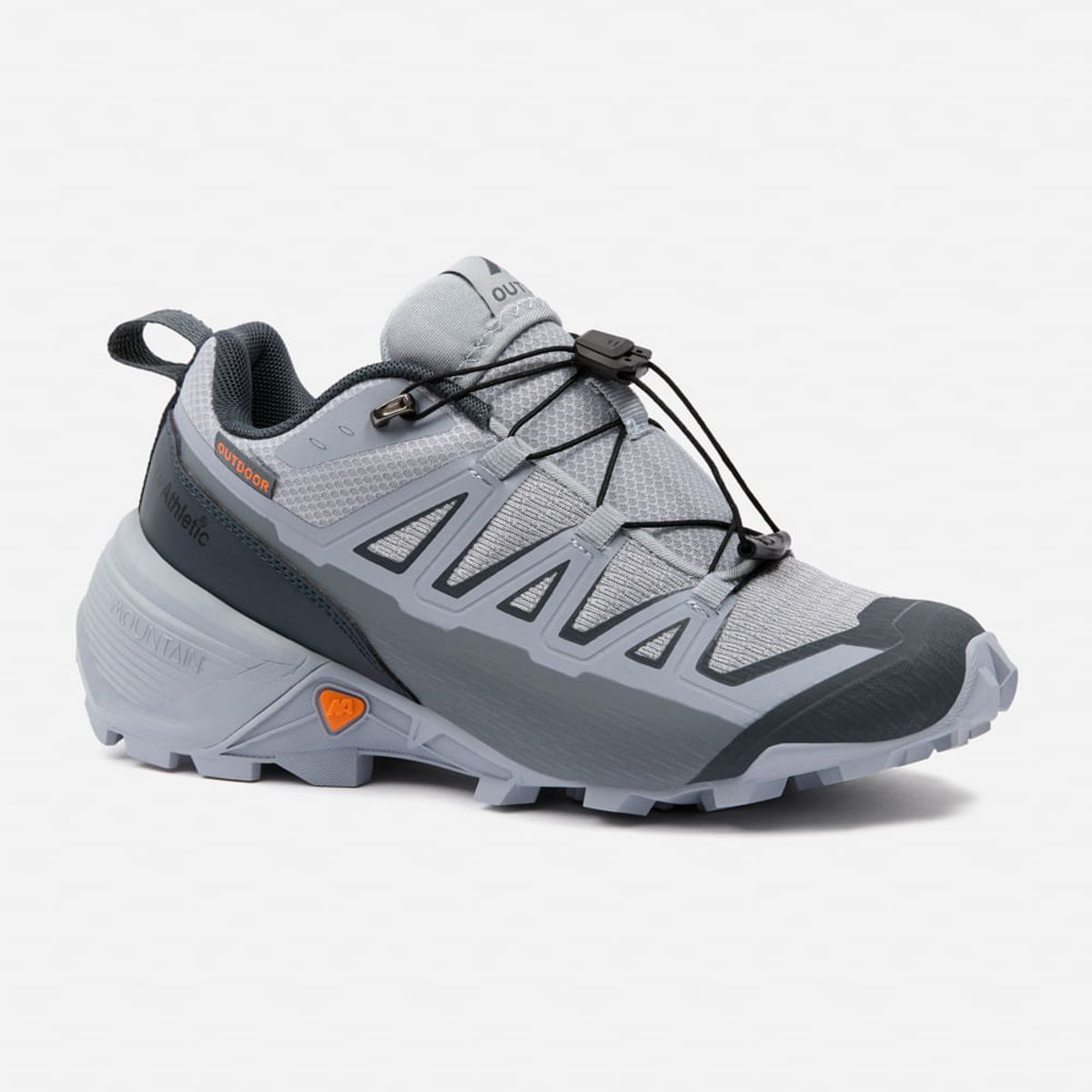 NEW ATHLETIC - Zapatillas New Athletic Outdoor Mountain65 Gris Con Naranja Hombre