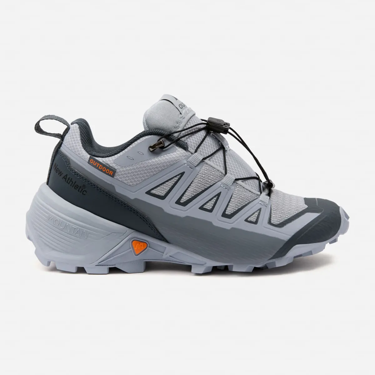 NEW ATHLETIC - Zapatillas New Athletic Outdoor Mountain65 Gris Con Naranja Hombre