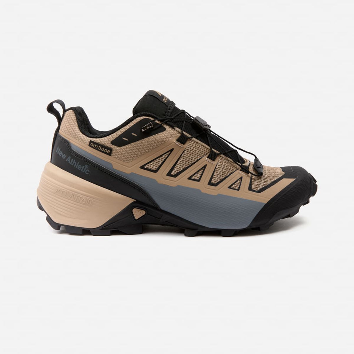 NEW ATHLETIC - Zapatillas New Athletic Outdoor Mountain65 Marrón Con Negro Mujer