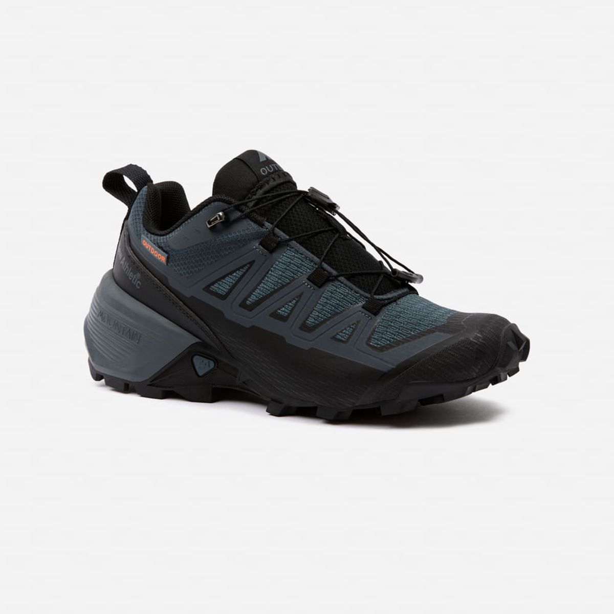 NEW ATHLETIC - Zapatillas New Athletic Outdoor Mountain65 Plomo Con Negro Mujer