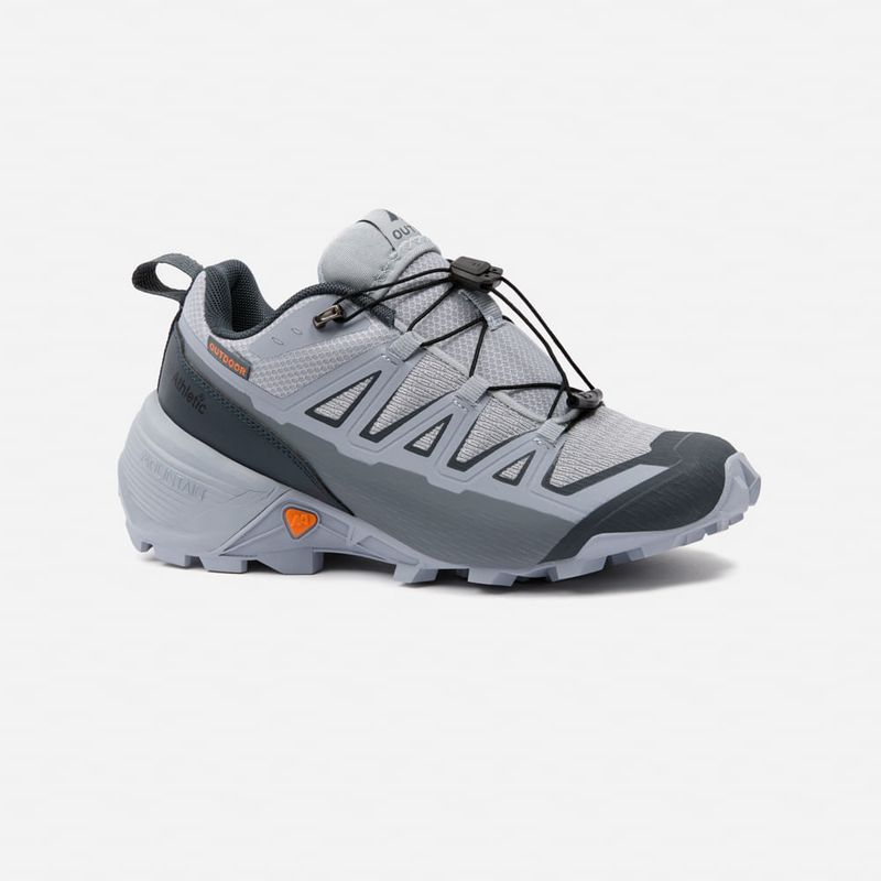 NEW ATHLETIC - Zapatillas New Athletic Outdoor Mountain65 Gris Con Naranja Mujer