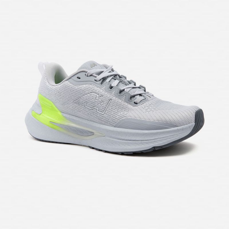 NEW ATHLETIC - Zapatillas New Athletic Running Foam118 Gris Con Verde Hombre