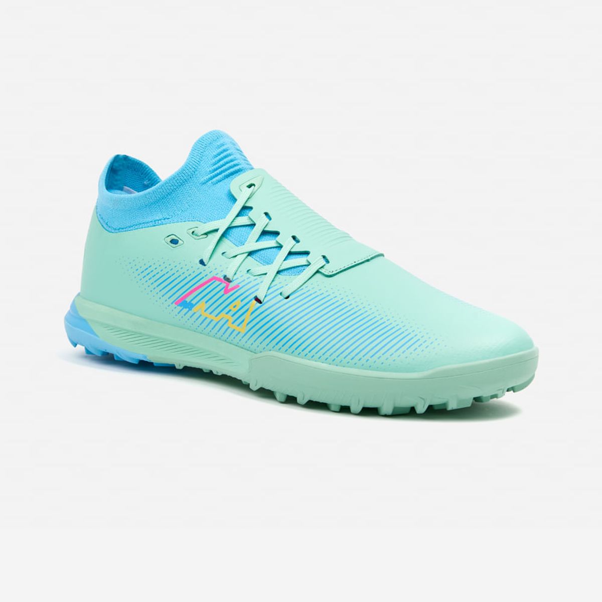 NEW ATHLETIC - Zapatillas New Athletic Football Cronos111 Verde Aqua Hombre